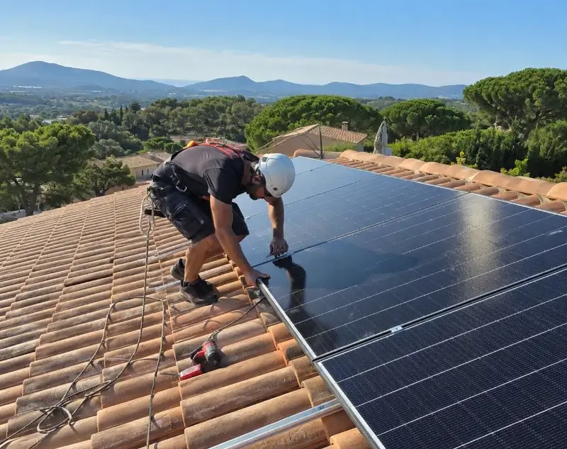 Installateur panneaux solaires L'Éguille — pose photovoltaïque sur toiture