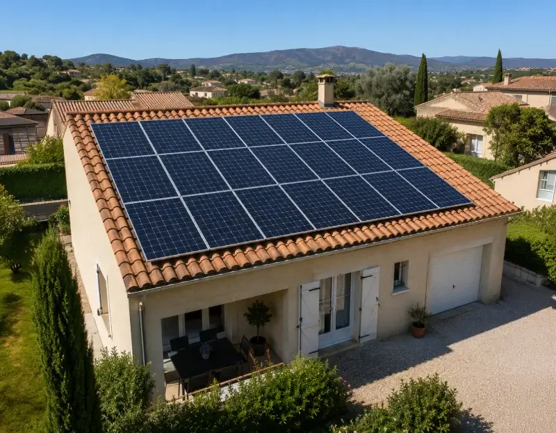 Prime à l'autoconsommation panneaux solaires L'Éguille — aide financière de l'État